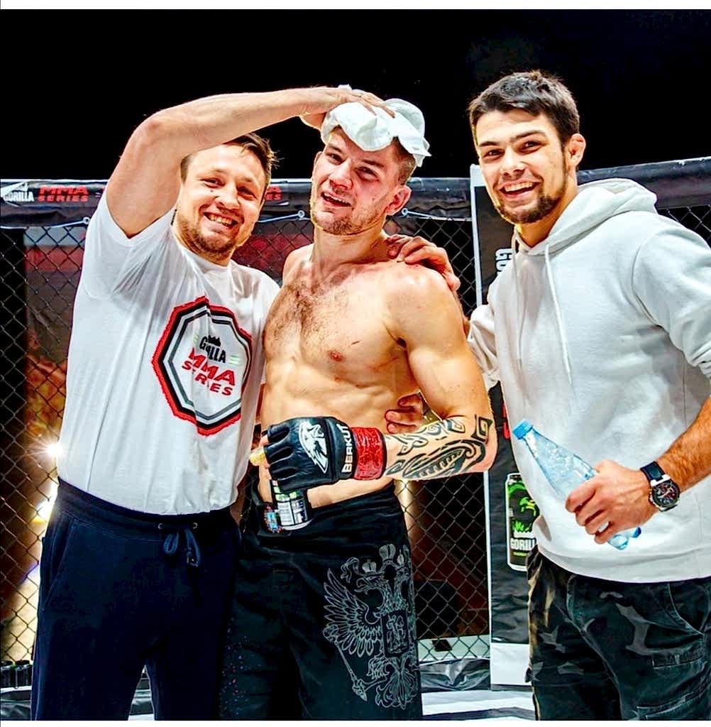 Боец клуба Алмаз - Победитель на MMA series 45